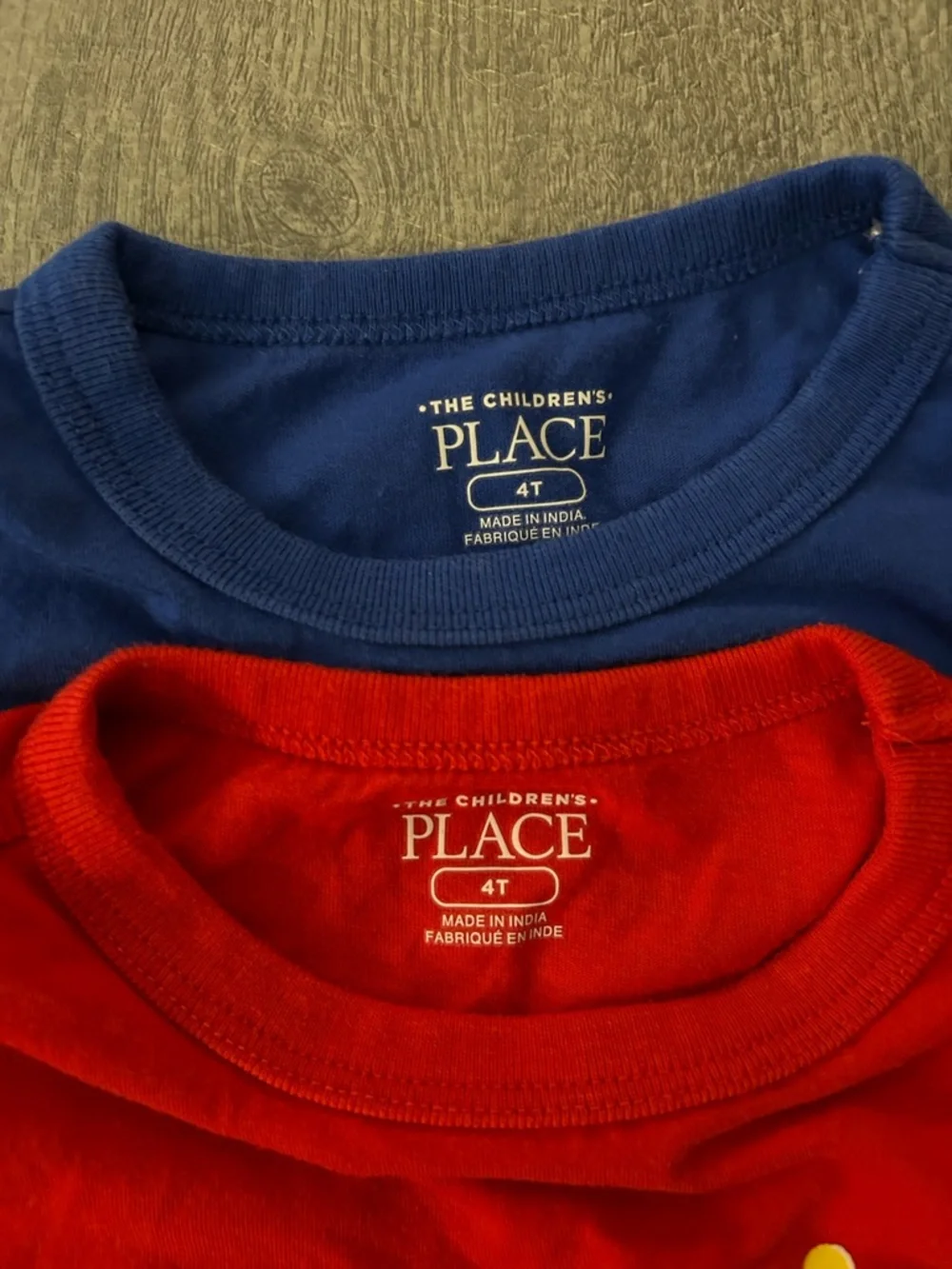 2 Graphic Tees. The Children's Place. Size 4T